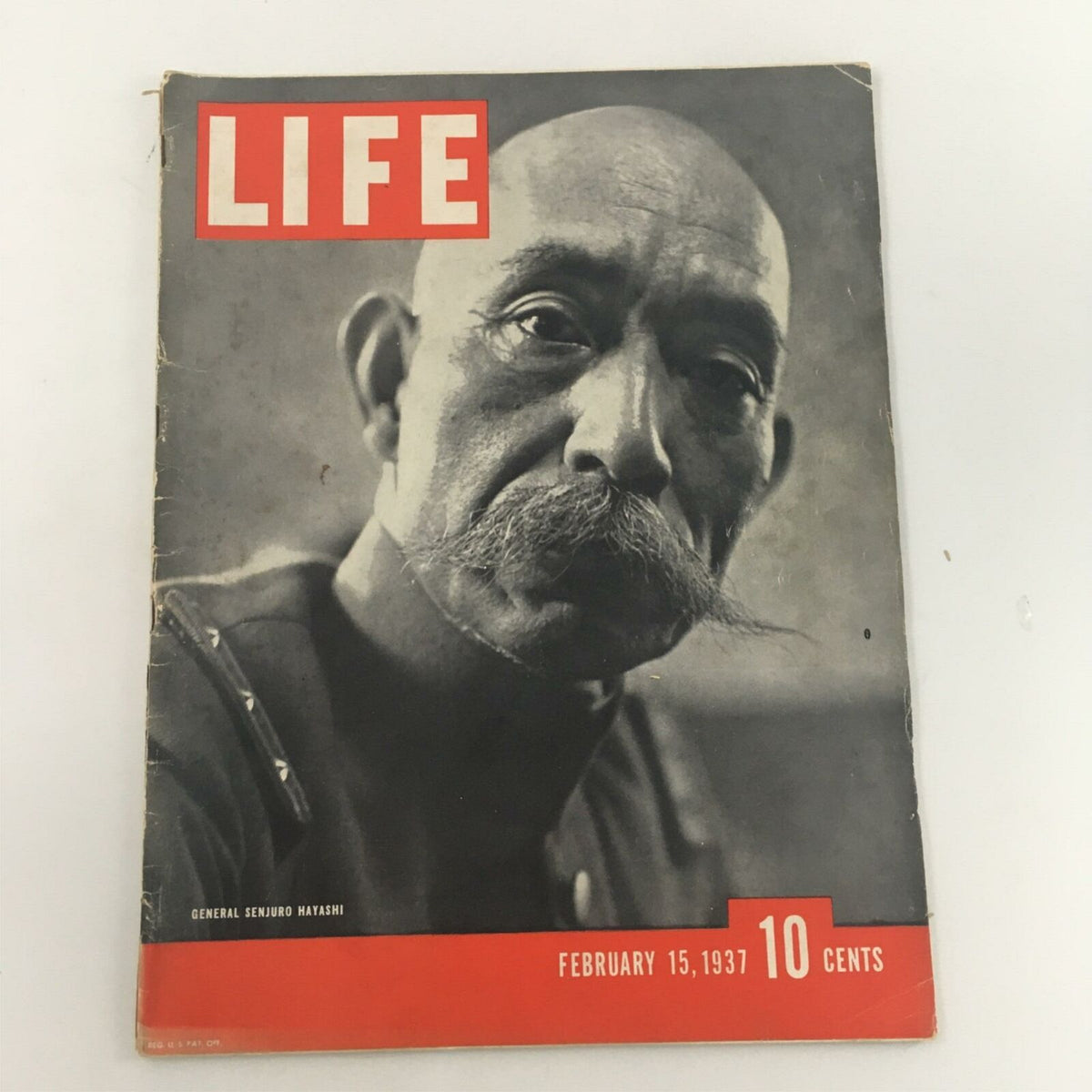 Life Magazine February 15, 1937 Featuring General Senjuro Hayashi - Vintage Collectible