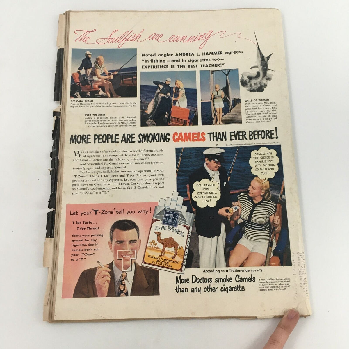 Life Magazine September 27, 1948 - NFL Legend Doak Walker of Southern Methodist University