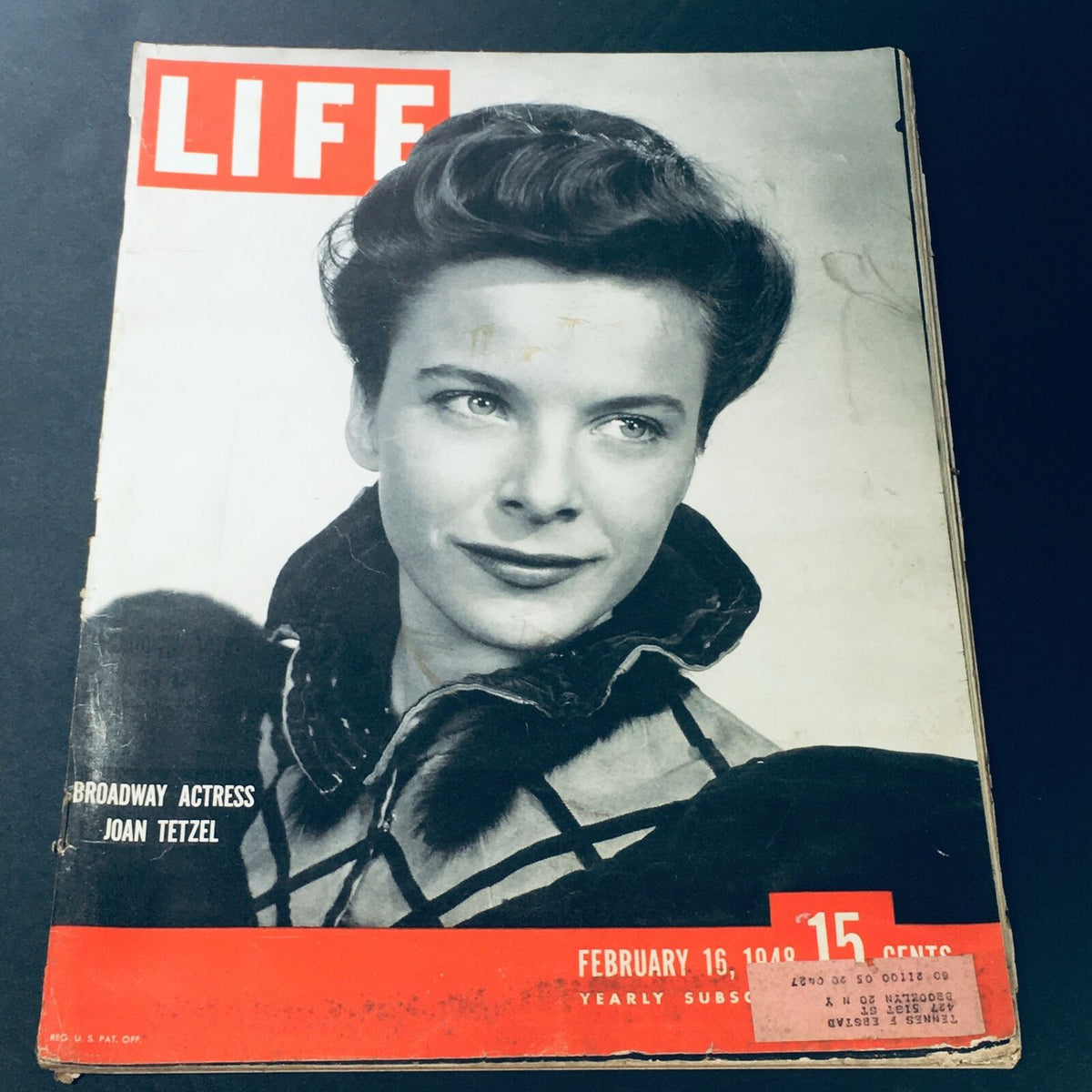Life Magazine February 16, 1948 - Broadway Actress Joan Tetzel, Vintage Full of Nostalgia