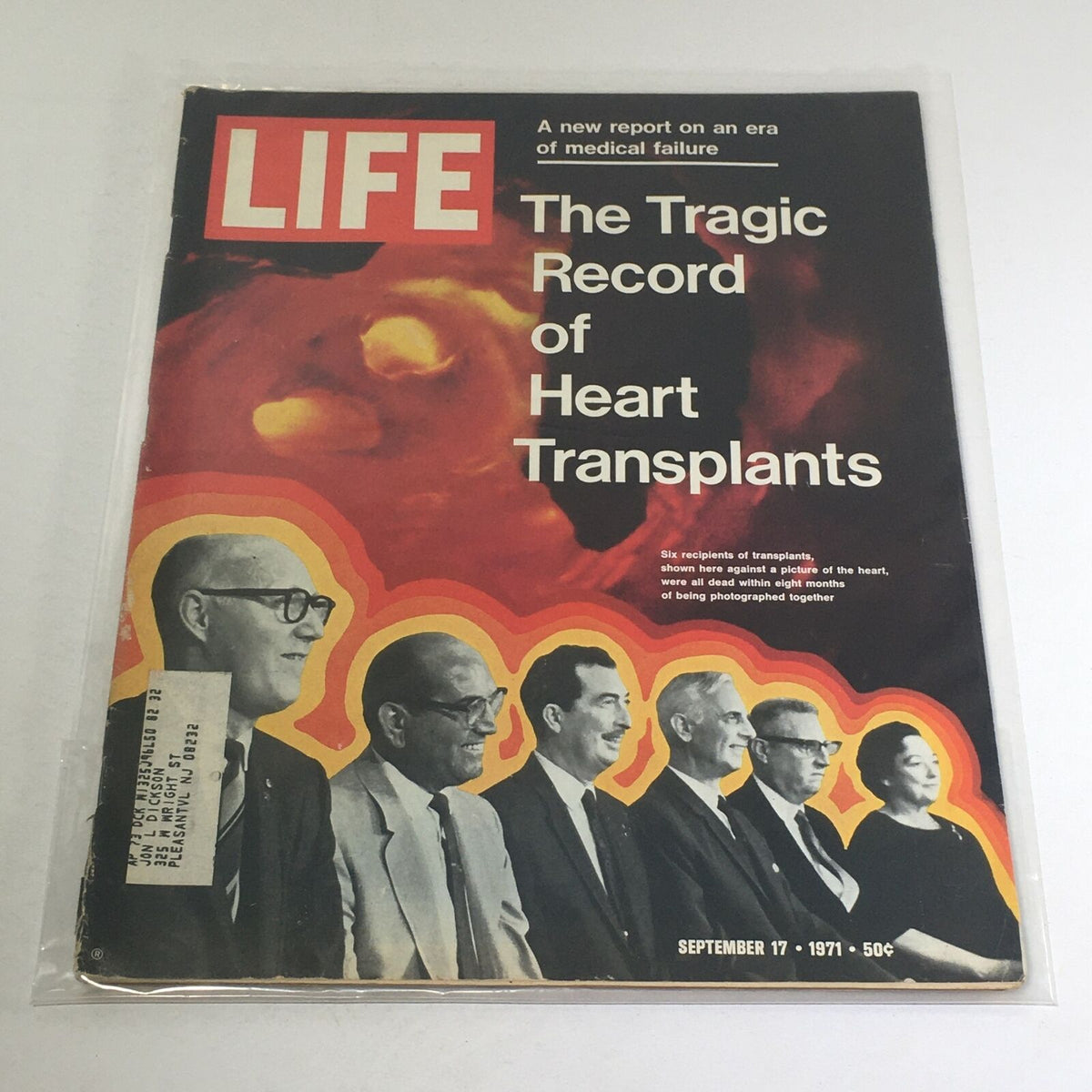 Life Magazine September 17 1971 - Heart Transplants History, Medical Breakthroughs & Collectible Vintage