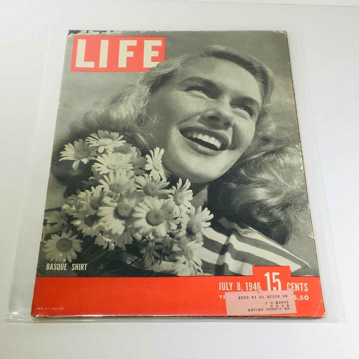Life Magazine July 8 1946: Basque Shirt, Super Planes, Ethel Merman, Circus Articles