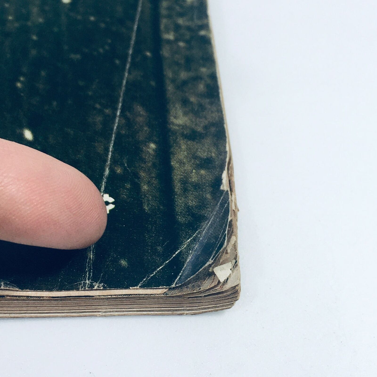 Close-up of the spine of VTG Life Magazine May 23 1969, indicating signs of aging and minor damage, emphasizing its collectible nature.