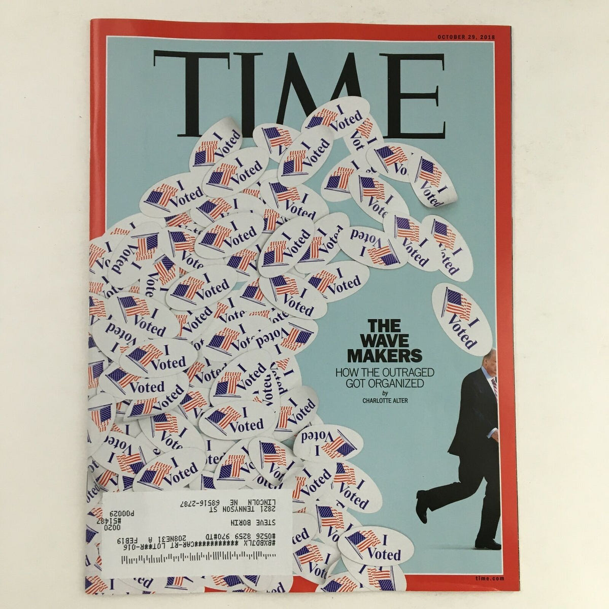 Time Magazine Oct 29 2018 - The Wave Makers