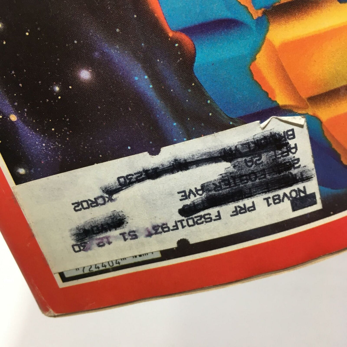 Vintage Time Magazine cover showing the mailing label, dated October 26, 1981, related to the article 'Arming the World: What are the Limits?'.