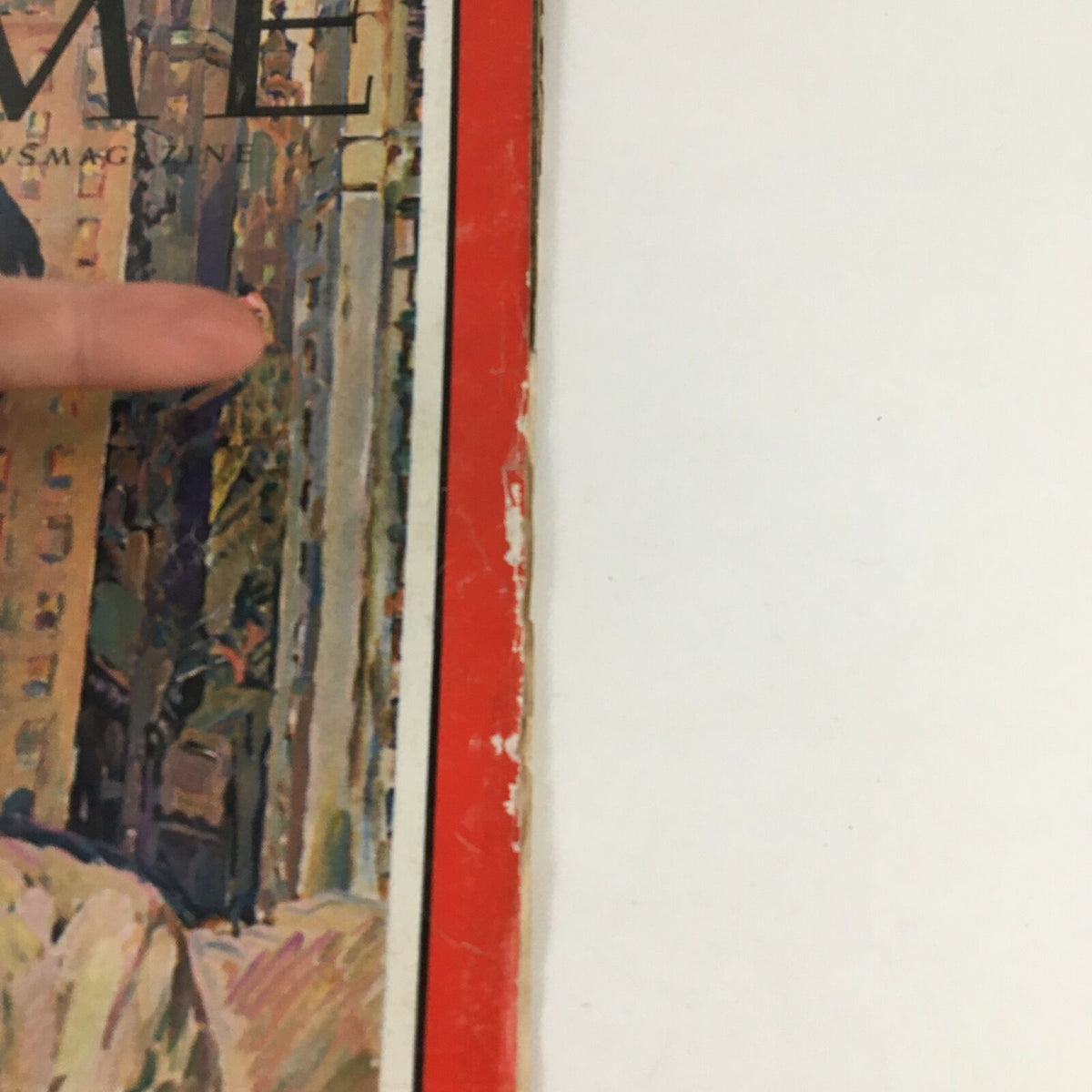 Detail of the Time Magazine cover from November 28, 1960, highlighting the title and artistic illustration of Sylvia Porter.