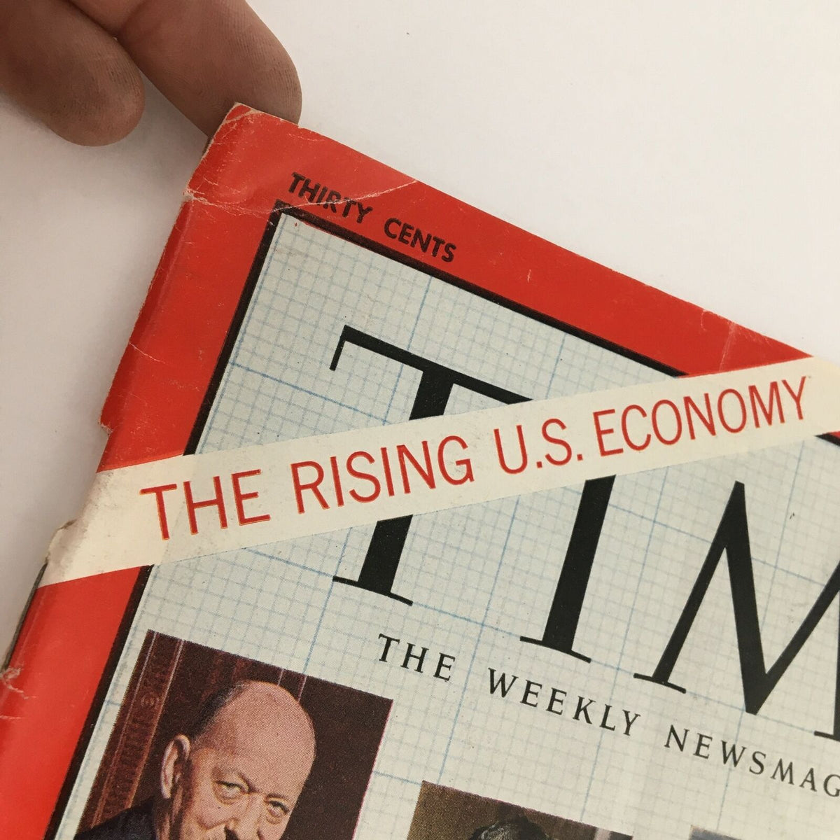Cover image of Time Magazine dated May 31, 1963, featuring the title 'The Rising U.S. Economy' and showcasing the magazine's vintage design.