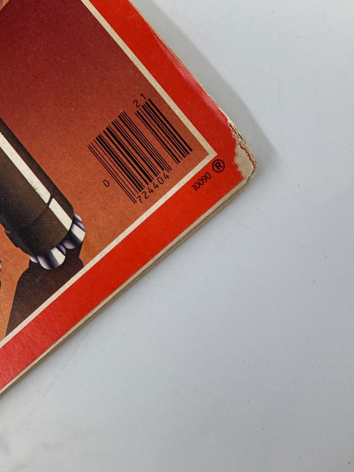Close-up of the barcode and edge of the VTG Time Magazine May 21 1979 showcasing vintage details and condition.