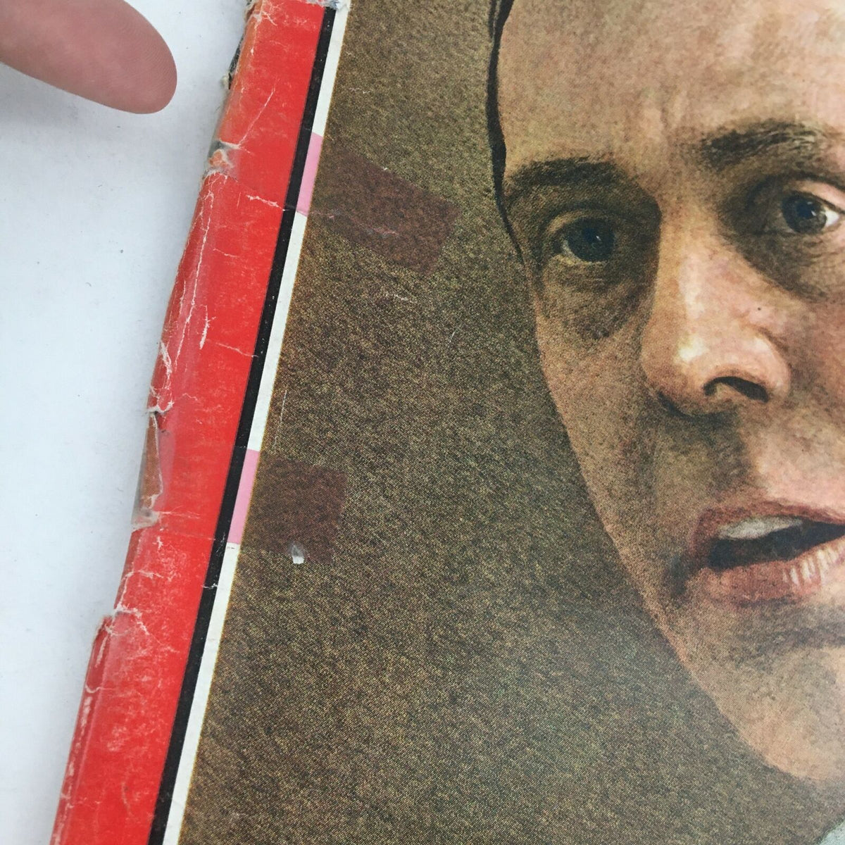 Side profile of Time Magazine December 4 1964 showing Dr. Paul Carlson, with features focusing on the magazine's age and wear.