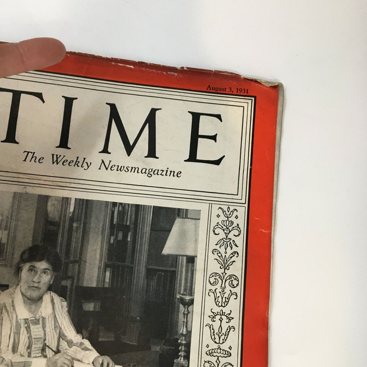 Vintage Time Magazine August 3 1931 Vol. 18 No. 5 Willa Sibert Cather
