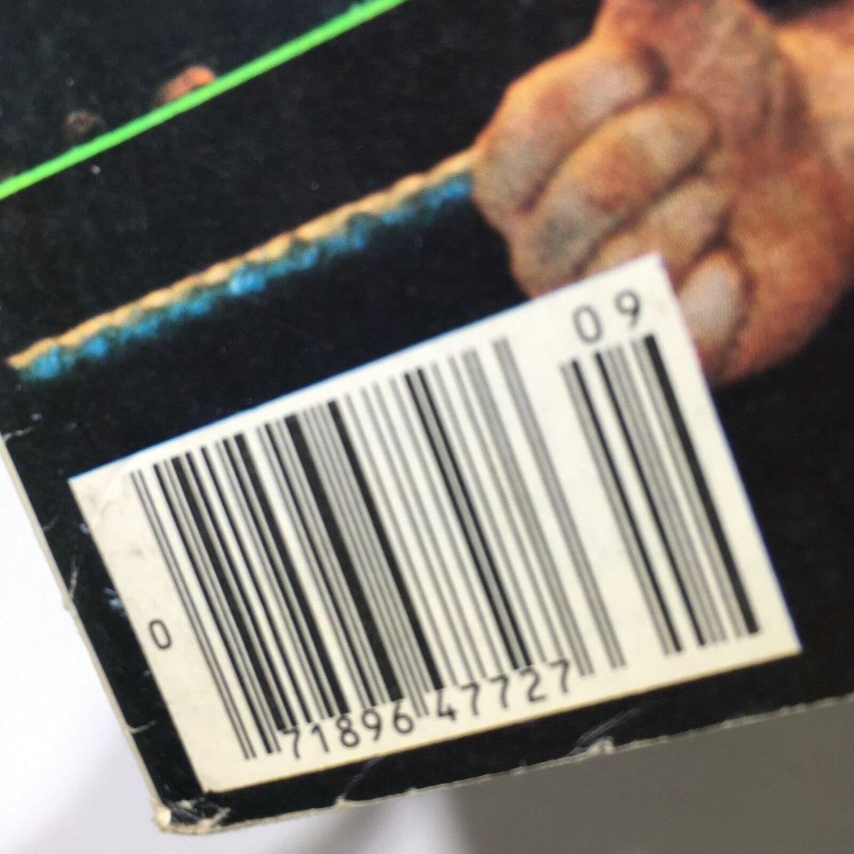 Barcode on the back cover of Inside Wrestling Magazine, September 1977, showing product details and identification number.