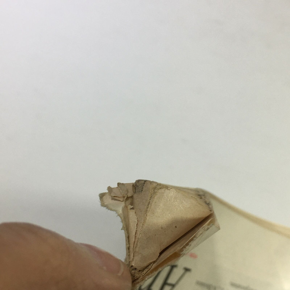 Detail of the spine of the VTG Sports Illustrated Magazine July 14 1958 illustrating minor wear and tear typical of vintage publications.