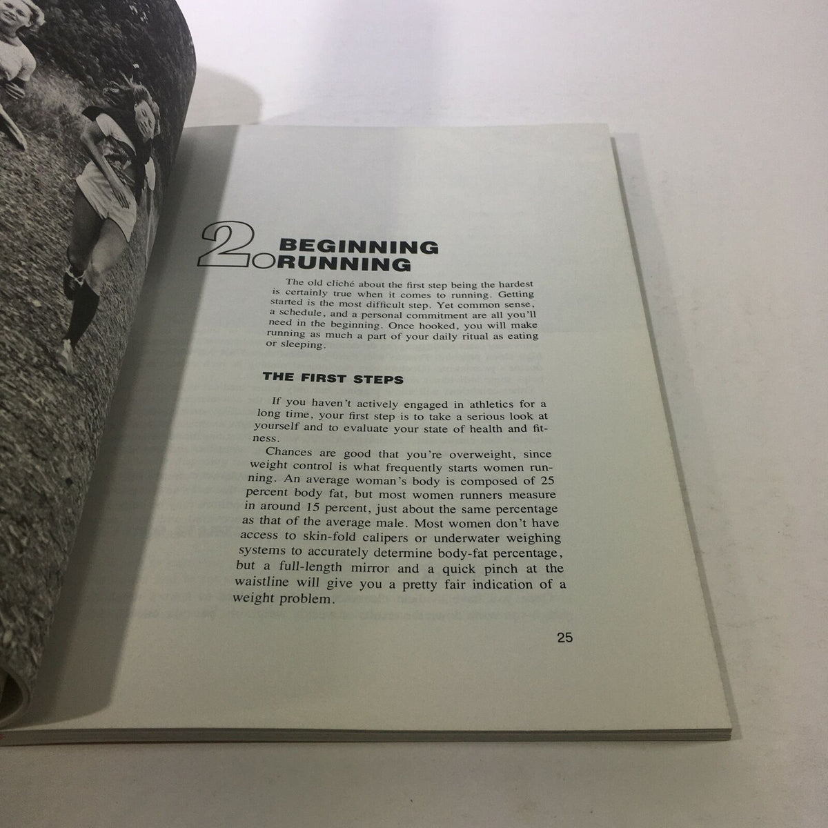 An interior page from Vintage Sports Illustrated Magazine: 1979 - Running For Women focusing on beginner running advice.