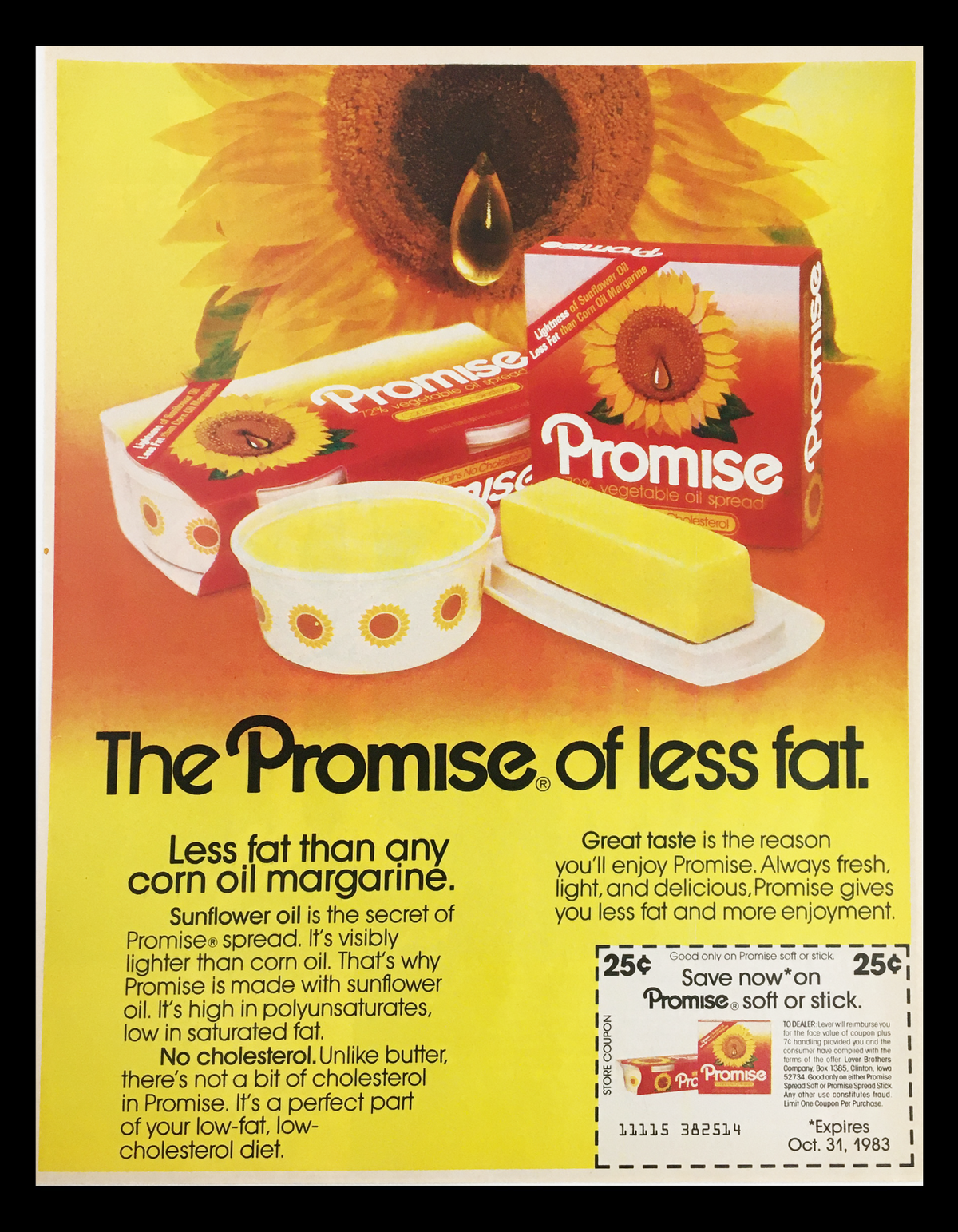 1983 Purina Fit & Trim Dog Food Circular Coupon Advertisement showcasing a vintage promotional design featuring dog food products. The advertisement emphasizes good condition and original quality, measuring 11 1/4 x 8 3/4, and includes a coupon that is now expired.