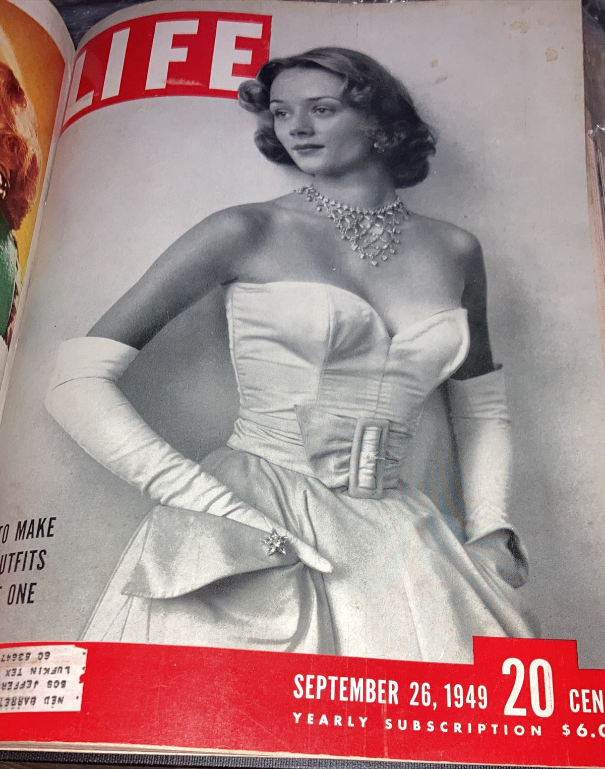 Vintage 1949 Bound Life Magazine July - September Complete Fairfield Countyf