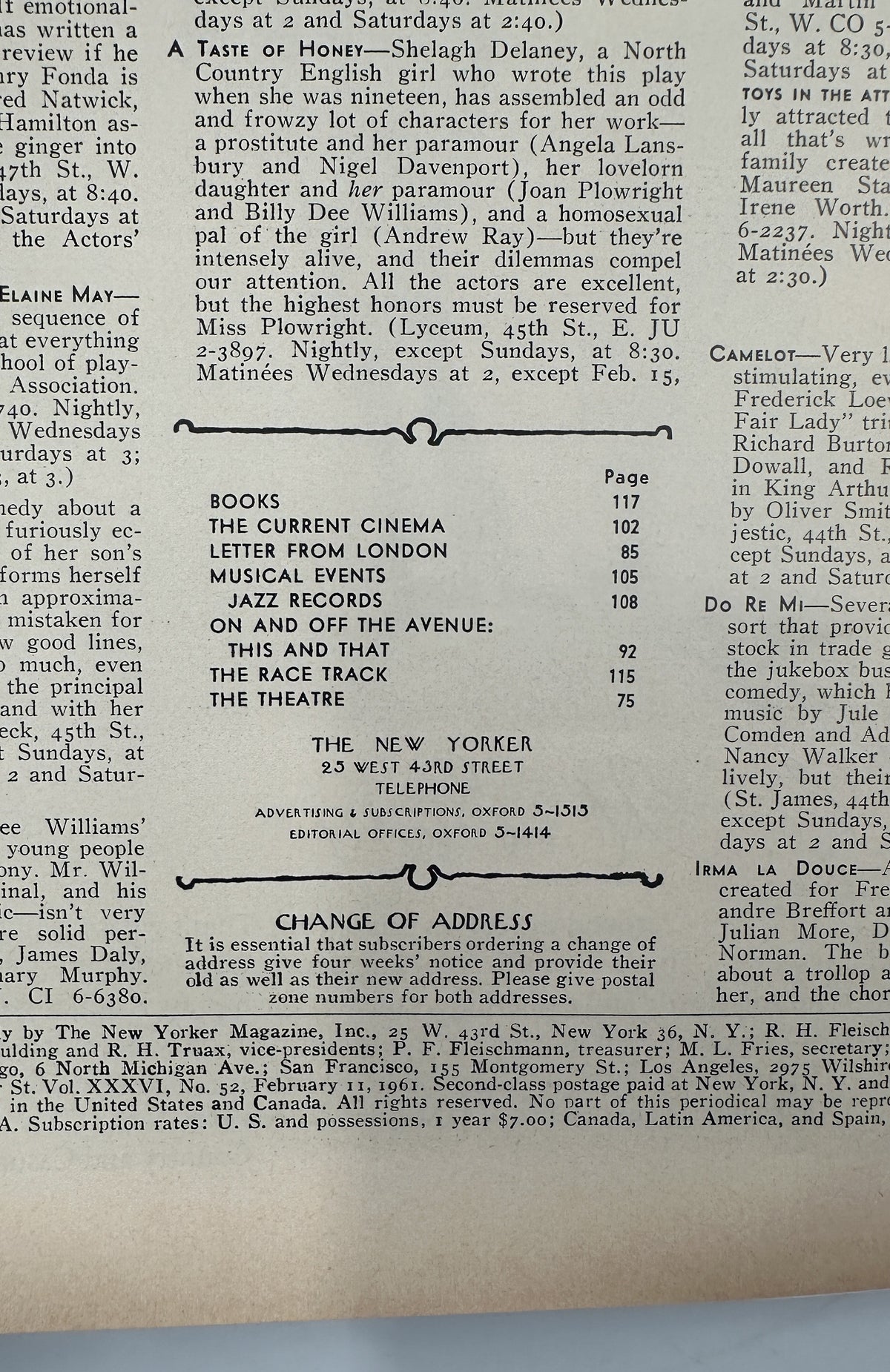 The New Yorker Magazine February 11, 1961 Computer Valentine Charles Addams Cover