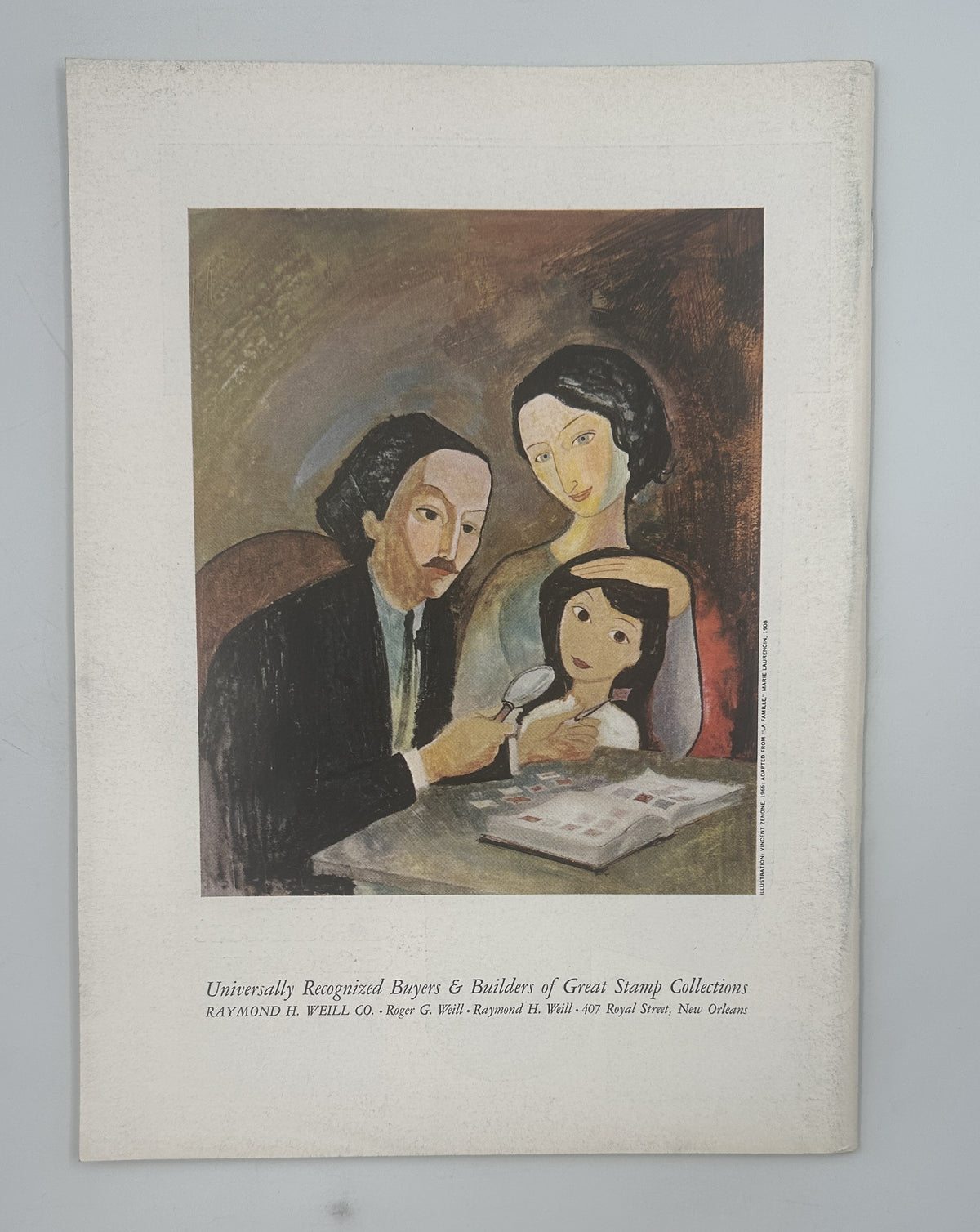 The New Yorker Magazine December 20, 1969 Abstract Christmas Tree Charles E. Martin Cover VG, interior page featuring a vintage illustrated family gathered around a table with a child reading or drawing.