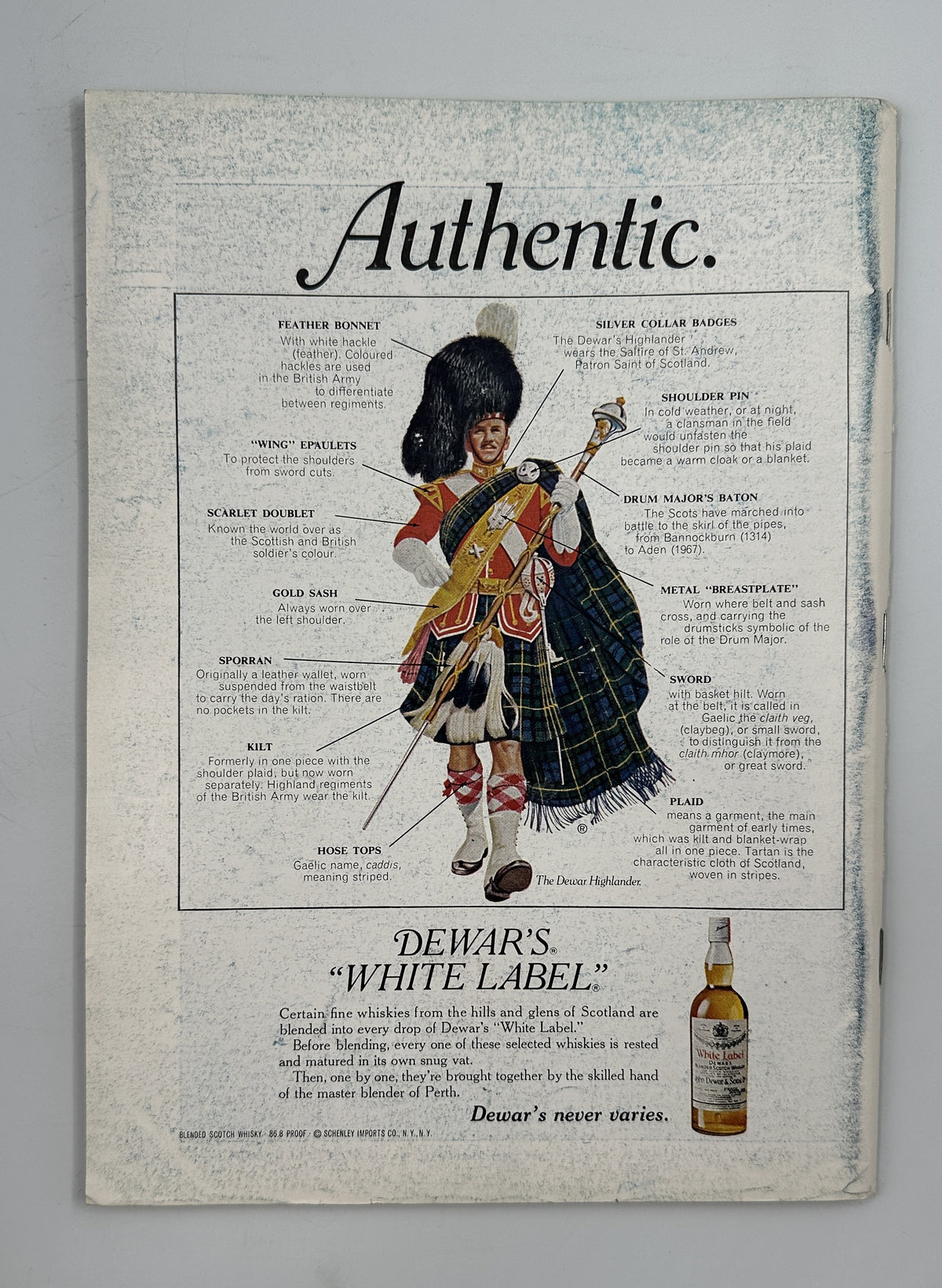 The New Yorker Magazine October 24, 1977 Geometric Robot Juggling Robert Tallon Cover VG, back cover featuring a Dewar's White Label whisky advertisement with a Scottish bagpiper.