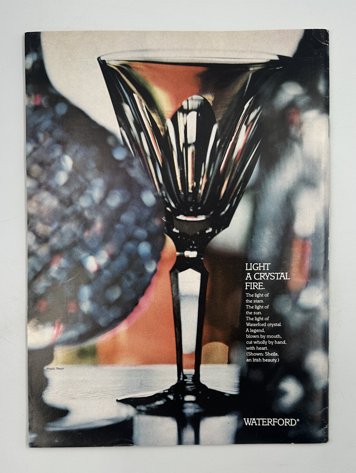 The New Yorker Magazine July 30, 1979 Yellow Clothing Racks Eugène Mihaesco Cover VG, interior Waterford advertisement featuring a crystal cocktail glass.