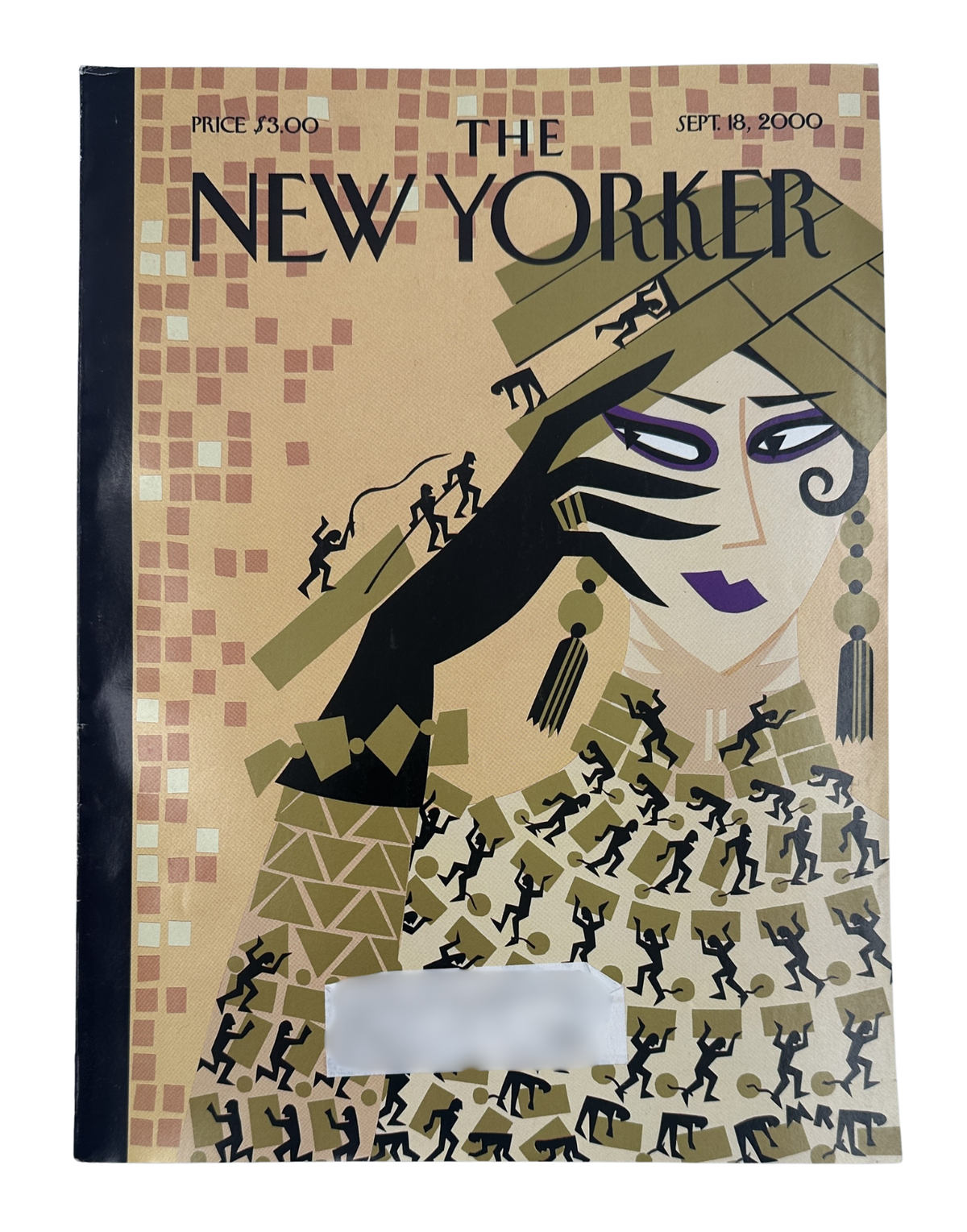 The New Yorker Magazine September 18, 2000 Slaves to Fashion Michael Roberts Cover VG, illustrated fashion-themed front cover
