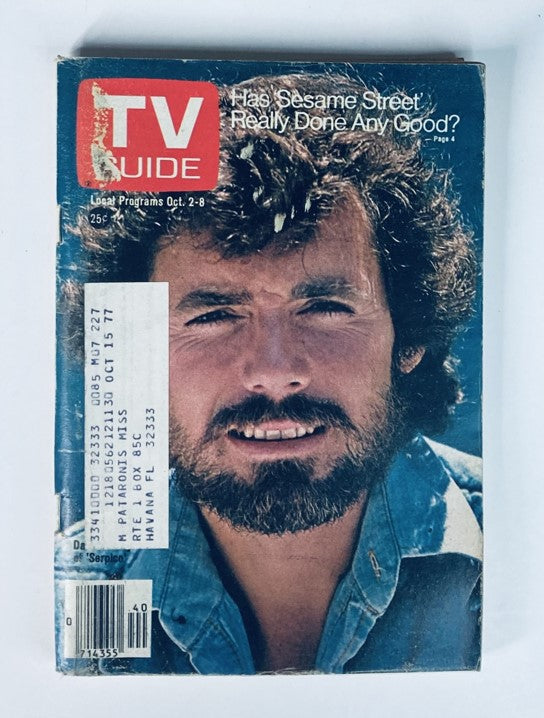 Cover of TV Guide Magazine October 2, 1976, #1227 featuring David Birney with articles discussing television and pop culture of the 1970s.