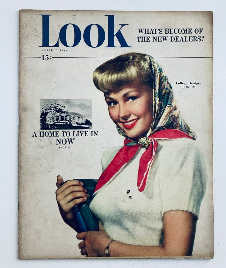 Vintage Look Magazine April 27 1948 Vol 12 No. 9 Shirley Johns No Label