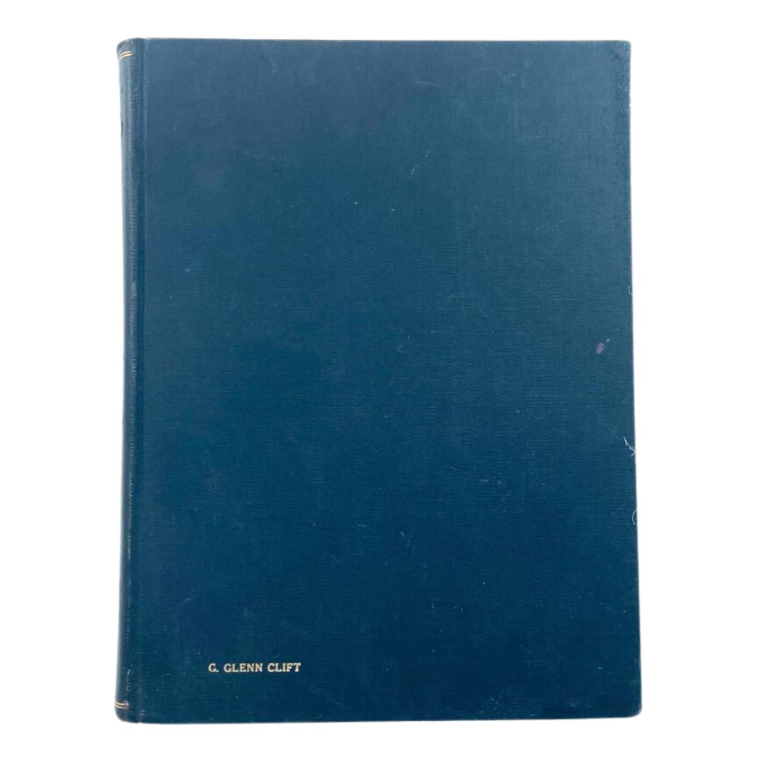 Cover of the VTG 1937 Bound Life Magazine featuring a simple dark blue design, showcasing the title and author's name.