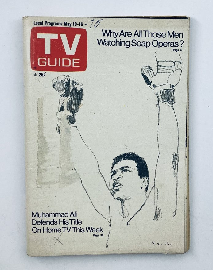 TV Guide Magazine May 10 1975 #1154 Muhammad Ali WA-Baltimore Ed.