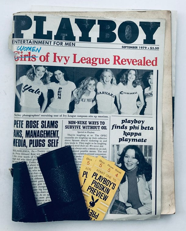 Vintage Playboy Magazine September 1979 Vicky McCarty w Centerfold No Label