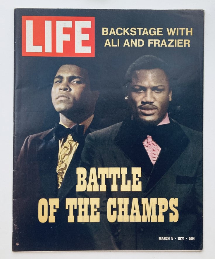 Life Magazine March 5 1971 Vol 70 #8 Muhammad Ali & Joe Frazier II No Label