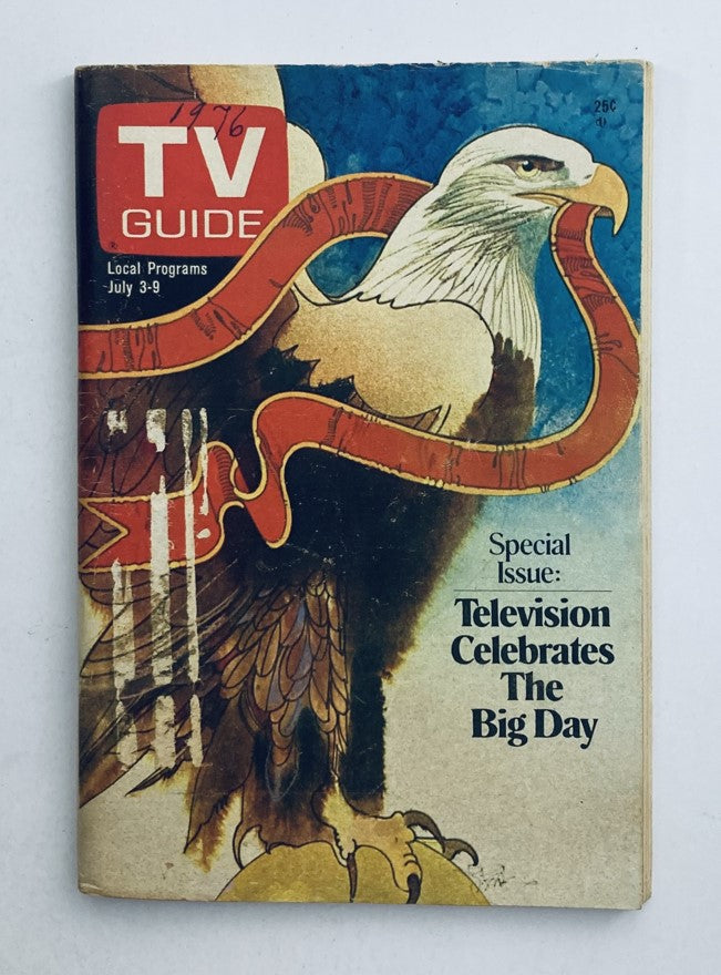TV Guide Magazine July 3 1976 Television Celebrates The Big Day WA-Baltimore Ed.