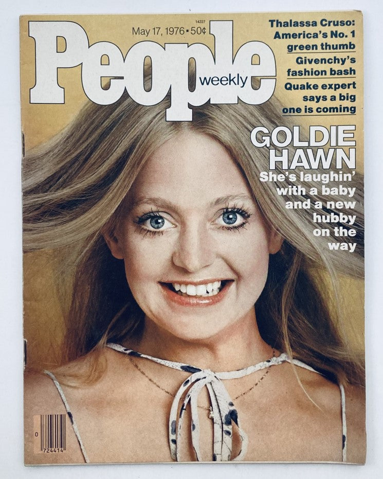 Vintage People Weekly Magazine May 17 1976 Vol 5 No. 19 Goldie Hawn No Label