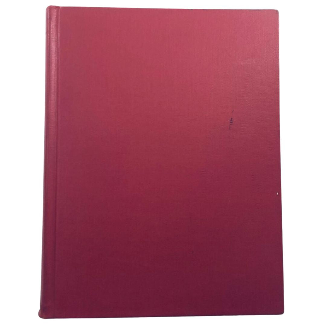 VTG 1967 Bound Life Magazine January - March Complete Weekly Issue cover showing solid red binding.