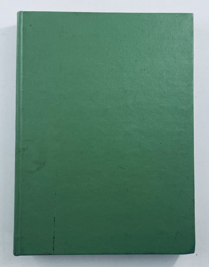 Cover of VTG 1940 Bound LIFE Magazine collection showcasing vintage design with a solid green background.