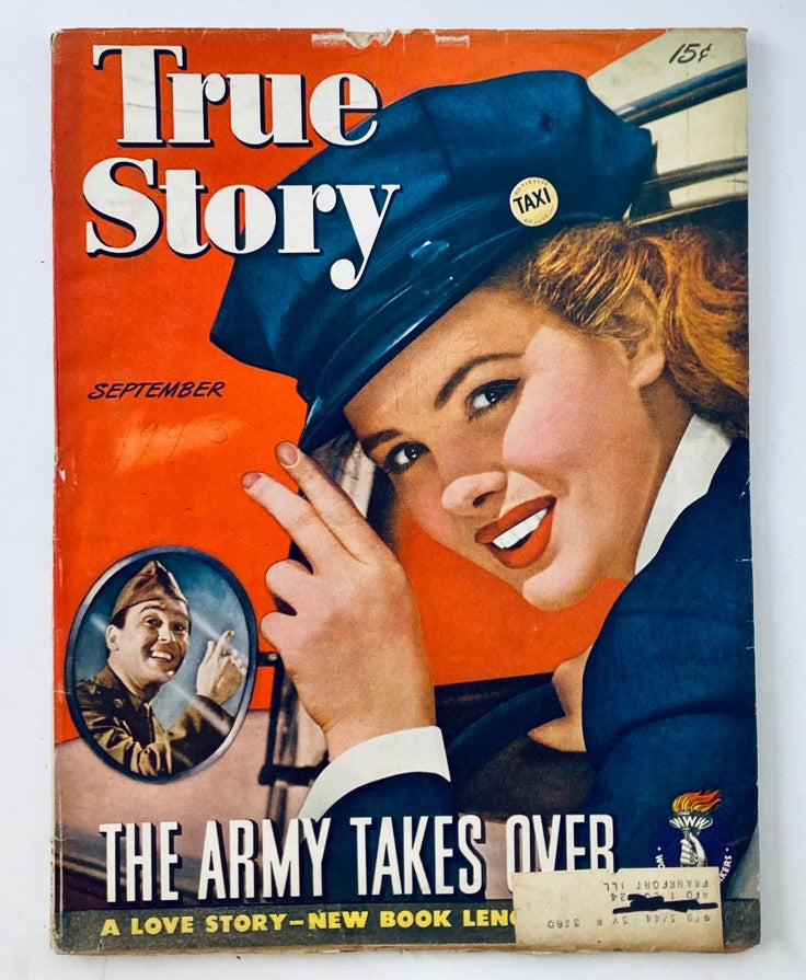 Vintage True Story Magazine September 1943 Vol 49 No. 2 The Army Takes Over