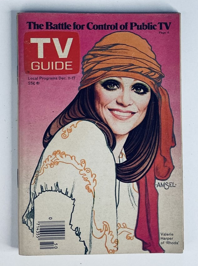 TV Guide Magazine December 11 1976 #1237 Valerie Harper L.A. Metro Ed. No Label
