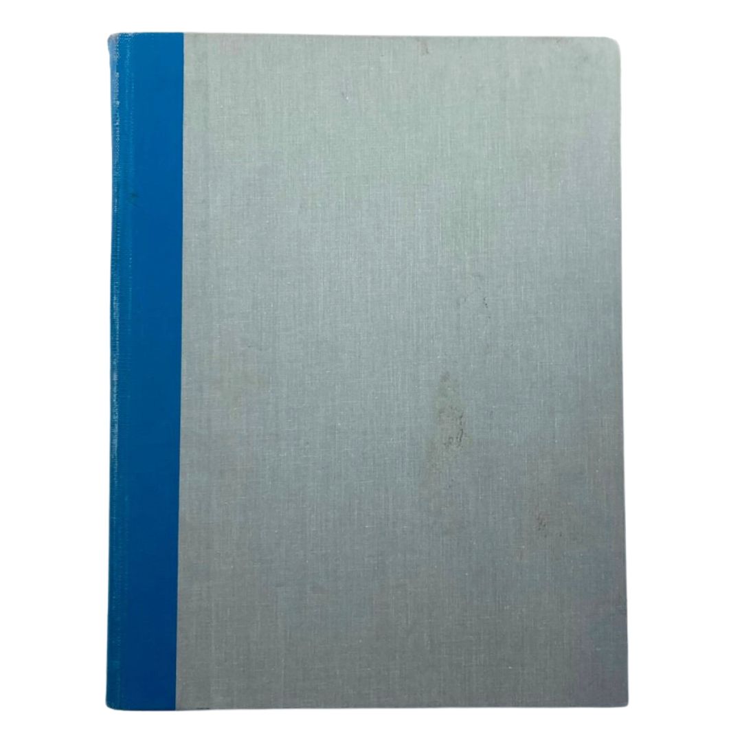 Vintage 1966 Bound Life Magazine, featuring a clean blue and gray cover, perfect for collectors of historical publications.
