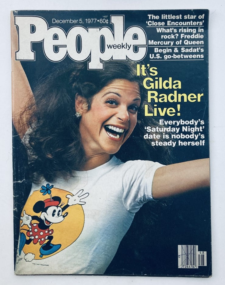 Vintage People Weekly Magazine December 5 1977 Vol 8 No. 23 Gilda Radner No Label