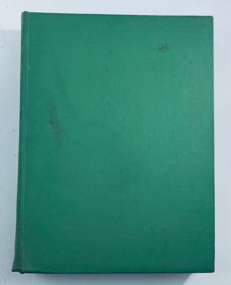 Cover of the VTG 1951 Bound Life Magazine July - September showcasing a solid green design.