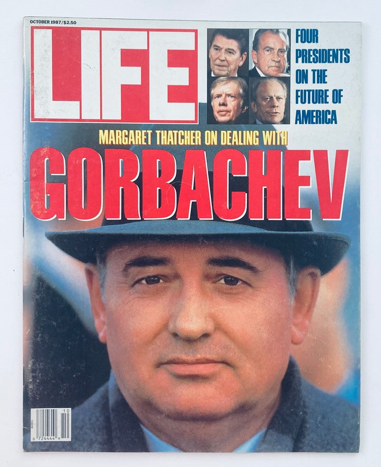 VTG Life Magazine October 1987 Vol 10 No. 11 featuring Mikhail Gorbachev on the cover, highlighting historical context and cultural significance of the late 1980s.