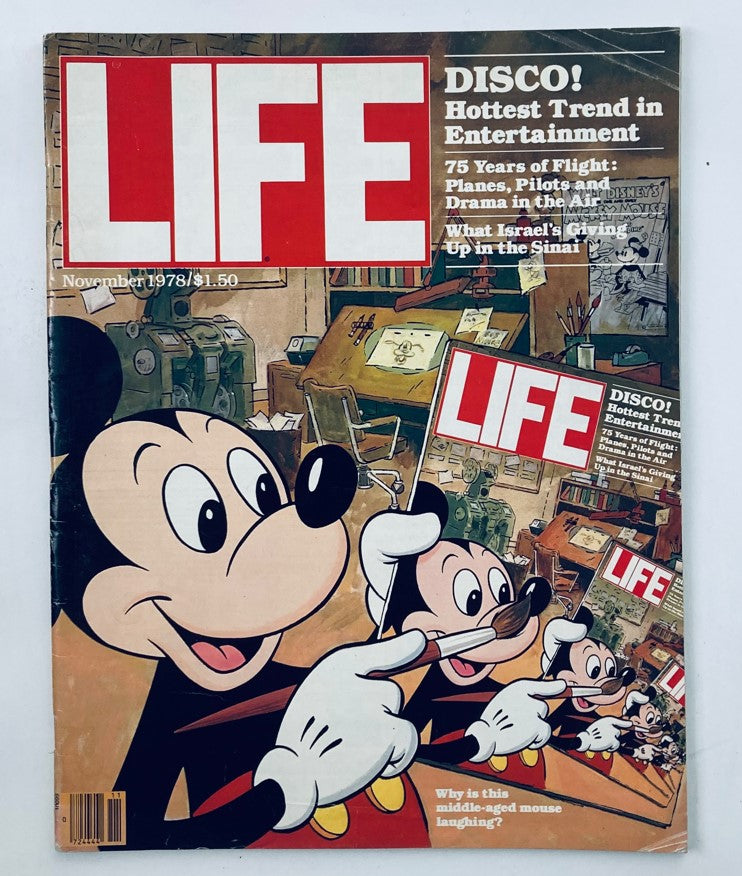 Life Magazine November 1978 Vol 1 No 2 - Mickey Mouse Turns 50, Rare Collectible Edition