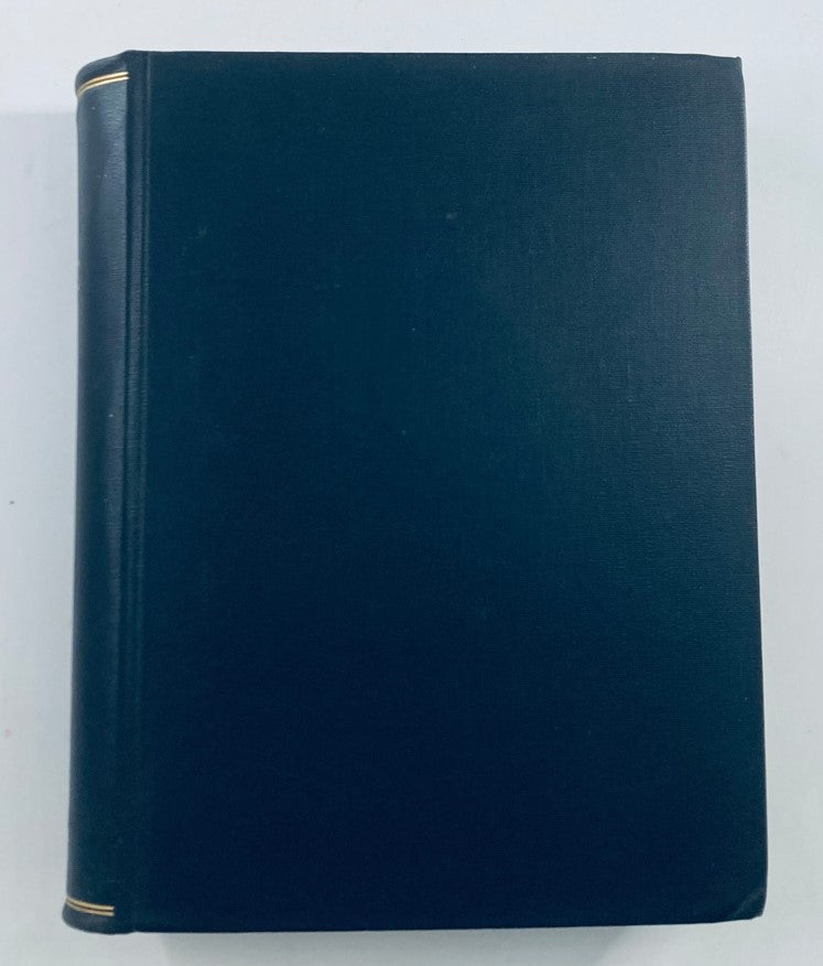 Cover of VTG 1949 Bound Life Magazine, a complete weekly issue from April to June, featuring a classic design with a dark blue binding, exemplifying post-war American history.