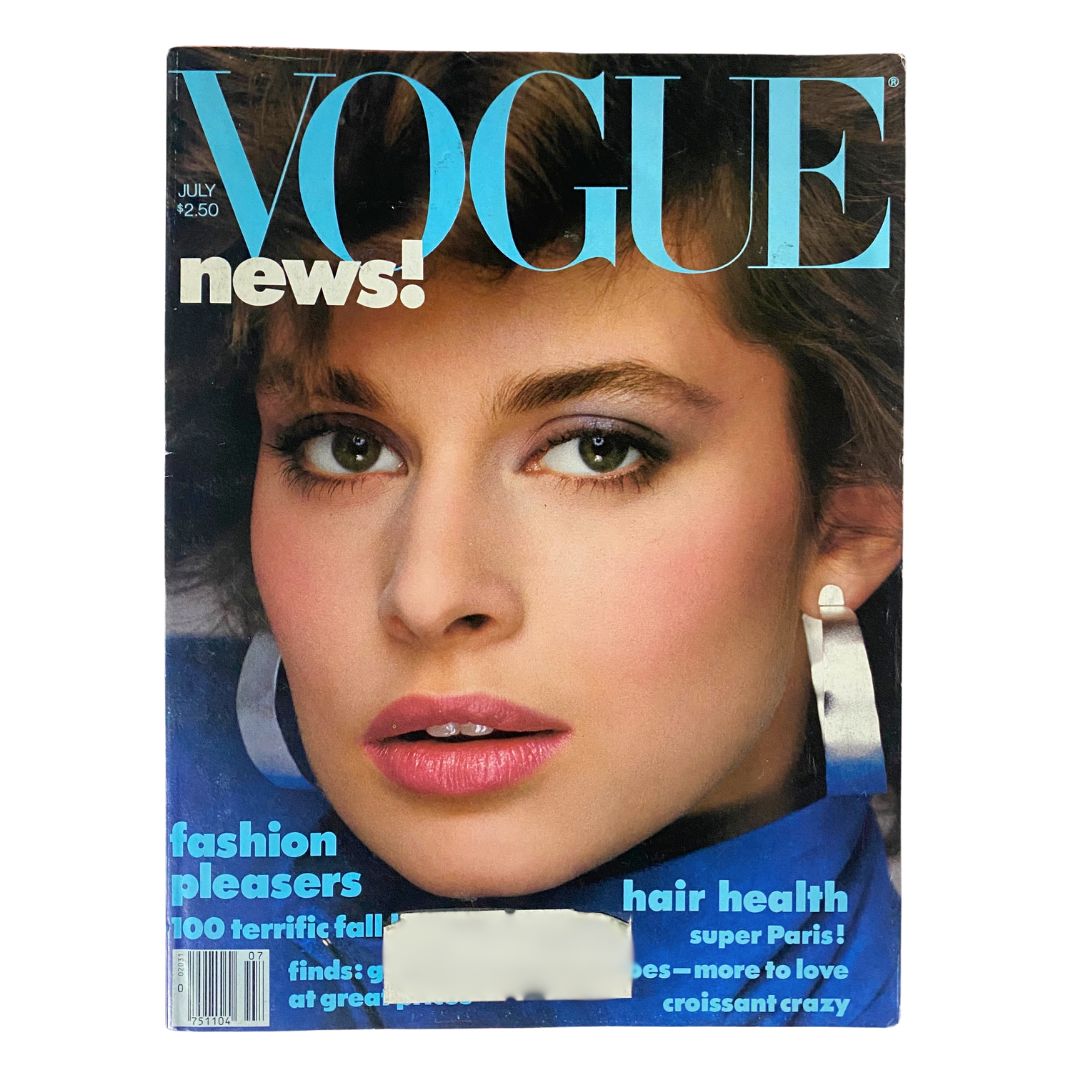Vogue Magazine July 1982 Nastassja Kinski by Richard Avedon