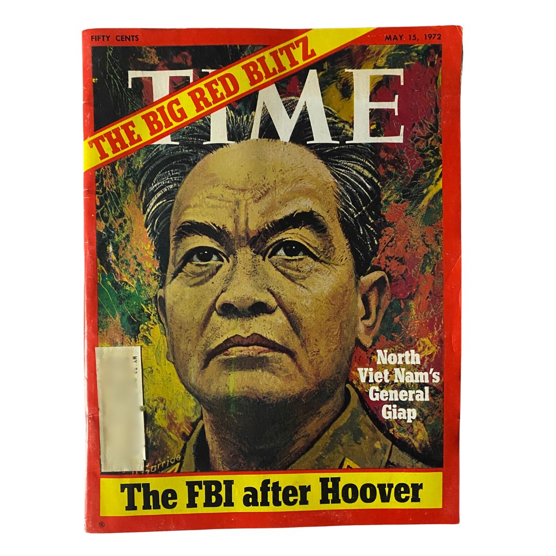 Vintage Time Magazine May 15 1972 North Viet Nam's General Vo Nguyen Giap