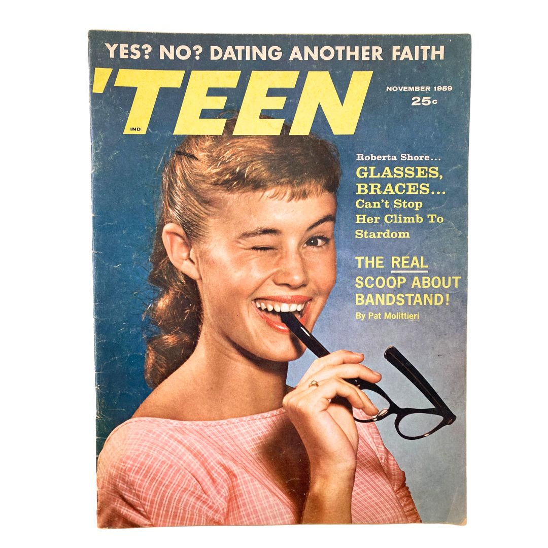 Teen Magazine November 1959 Vol 3 #11 The Real Scoop Abut Bandstand No Label