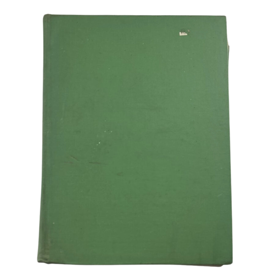 Cover of a vintage 1950 bound LIFE magazine, featuring a green hardcover resembling the series title 'LIFE', showcasing American cultural history.