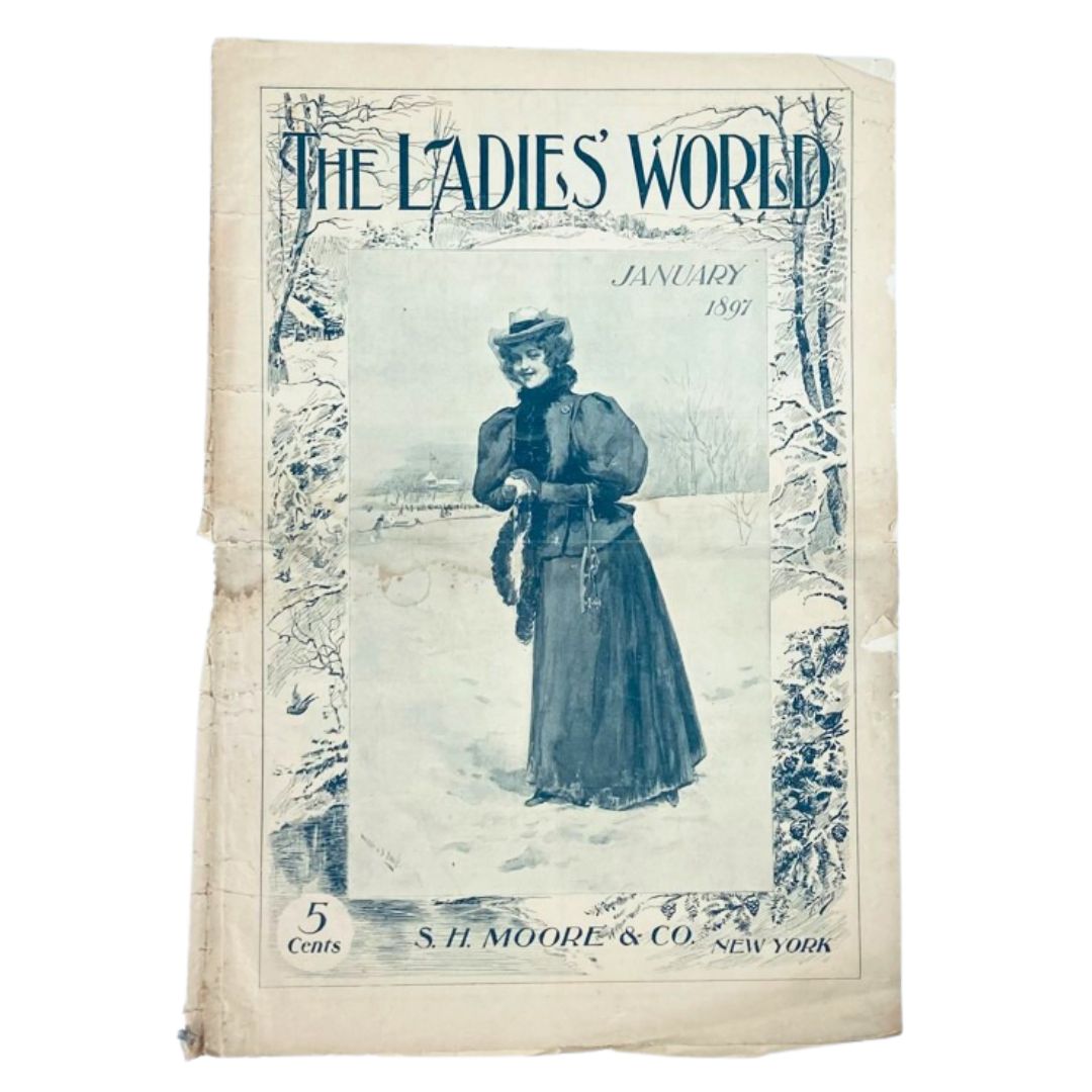 The Ladies World Magazine January 1897 From Earth to Heaven No Label