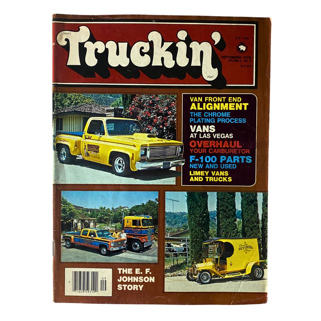 1976 Truckin' Magazine Van Alignment