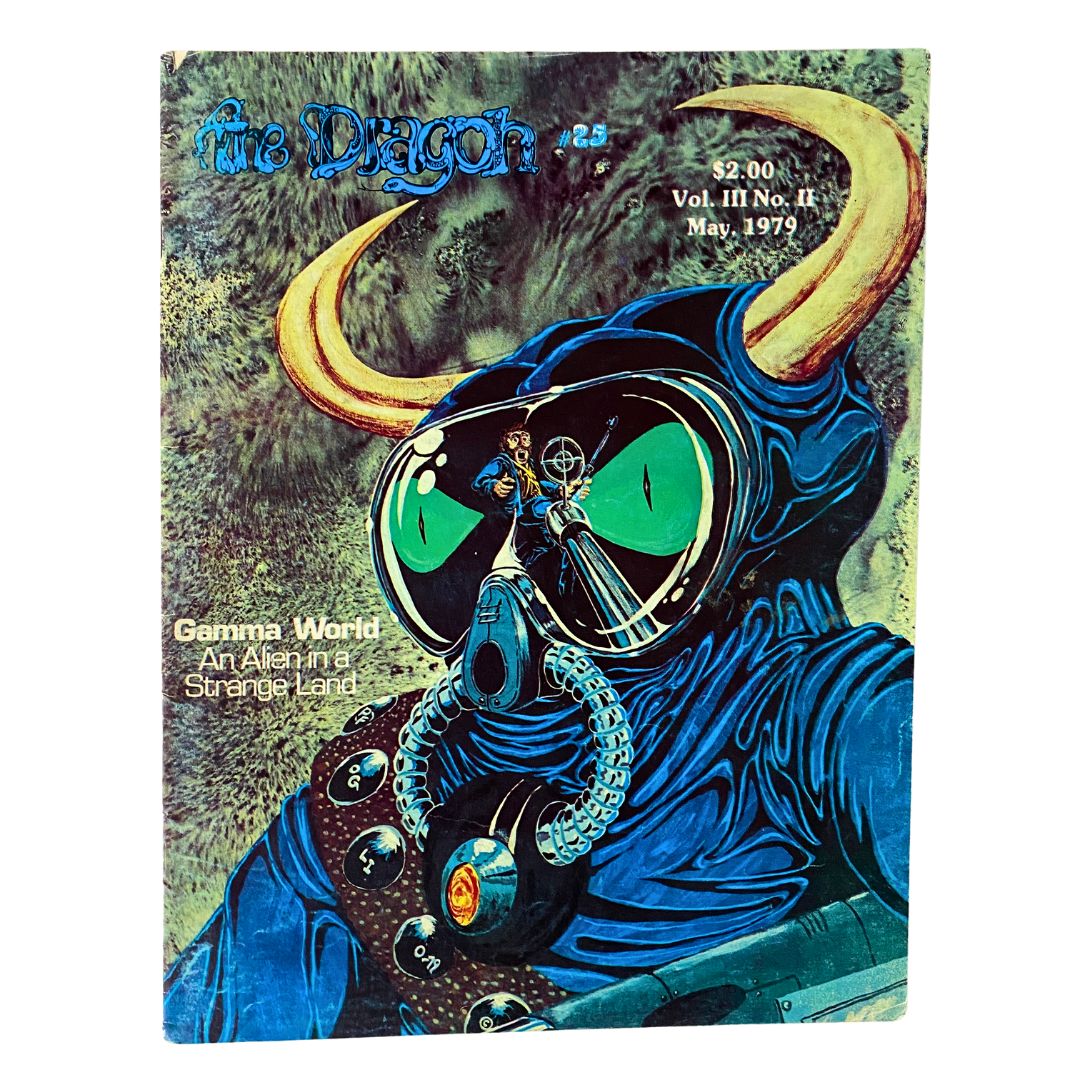 The Dragon Magazine May 1979 #25 Gamma World An Alien