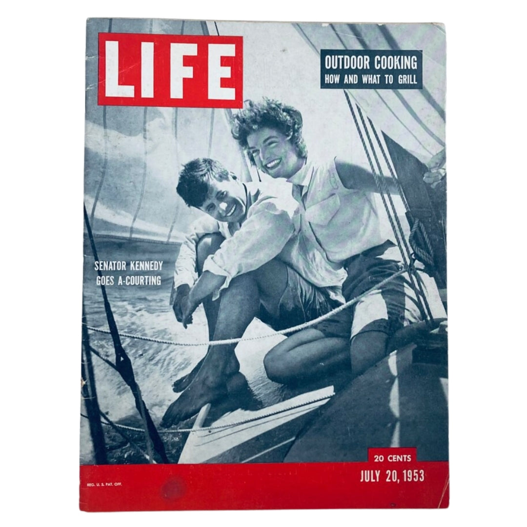 Life Magazine July 20 1953 Vol 35 No. 3 Sen. John F. Kennedy No Label