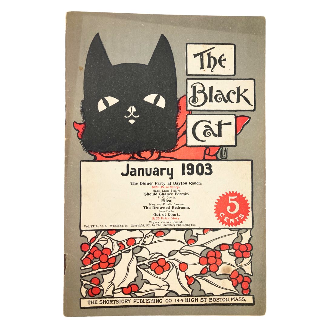The Black Cat Magazine January 1903 Should Chance Permit No Label
